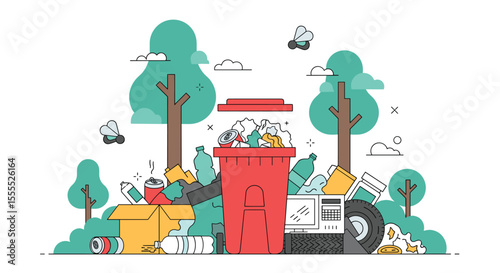 Protecting nature from excessive waste and pollution with advanced recycling technology and environmental cleanup solutions