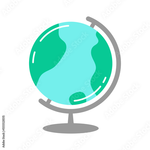a globe, symbolizing global connectivity, exploration, and world knowledge.