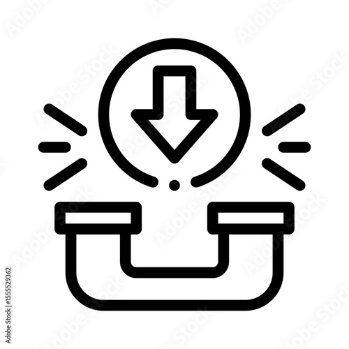 incoming call line icon