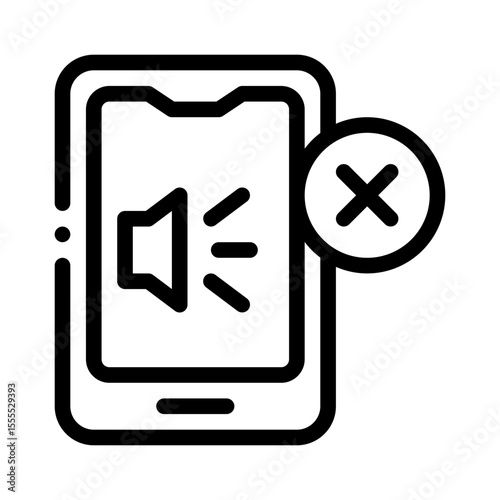 silent mode line icon