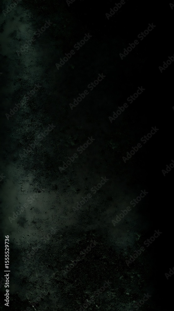 Obraz premium Abstract dark green textured gradient background