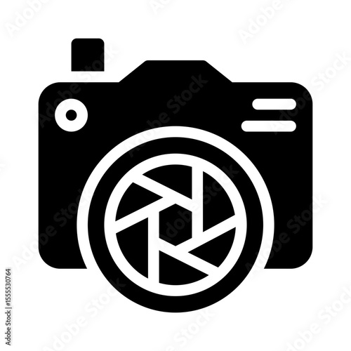 Camera Shutter Button glyph icon