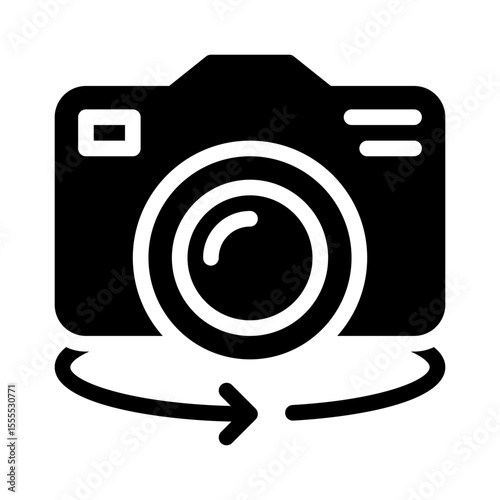front camera glyph icon
