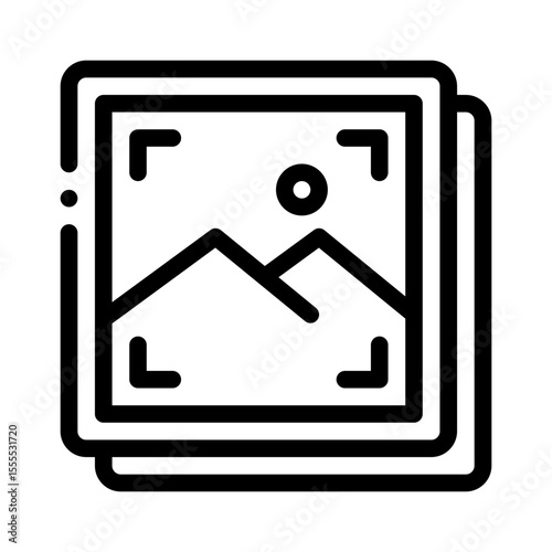 landscape mode line icon