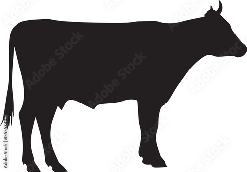 Cow silhouette 