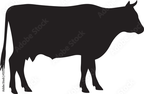 Cow silhouette 