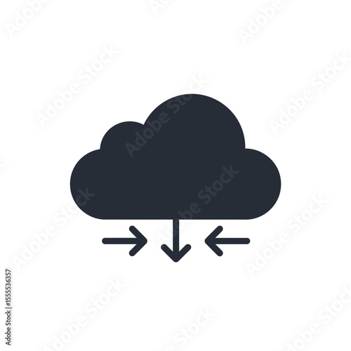 cloud computing concept illustration