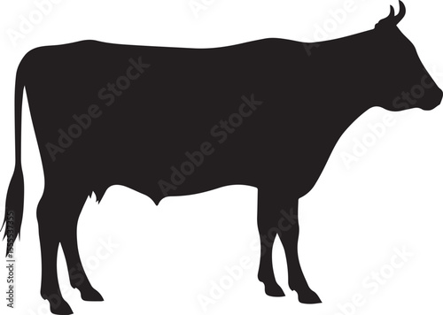 Cow silhouette 