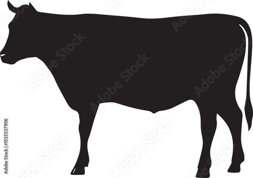 Cow silhouette 