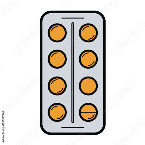 traffic light on a white background
