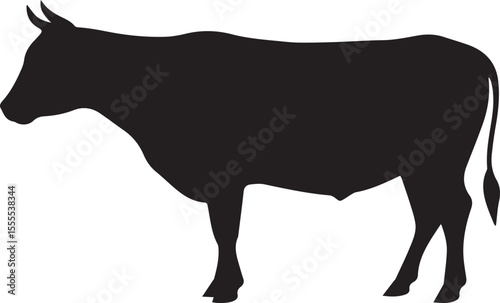 Cow silhouette 