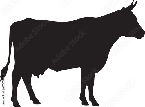 Cow silhouette 