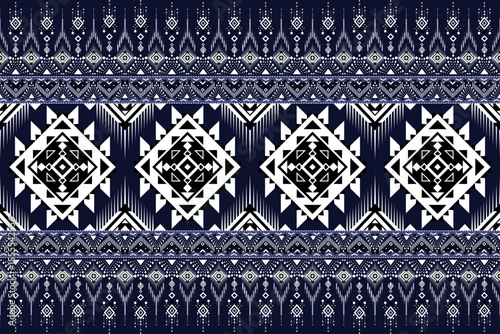 Ethnic geometric pattern seamless