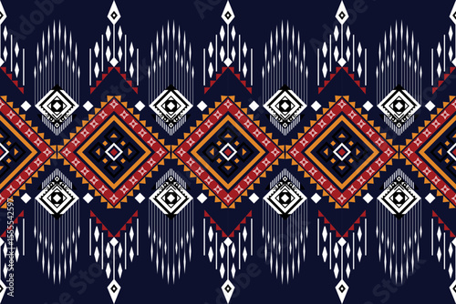 Ethnic geometric pattern seamless