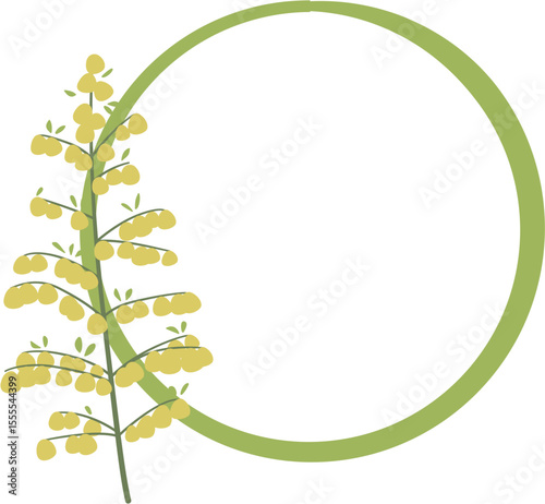sweet annie frame round.svg