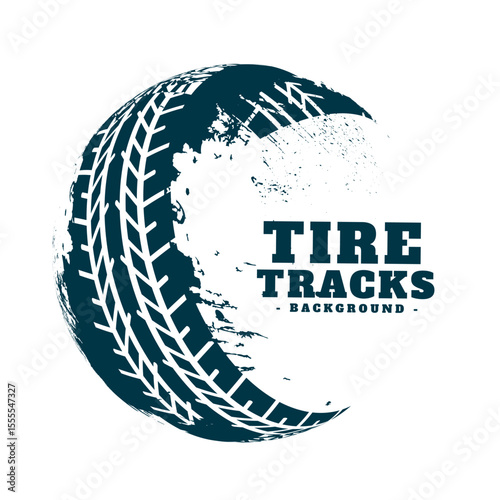 abstract wheel trail mark dirty background symbol of adventure and travel