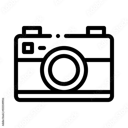 camera line icon