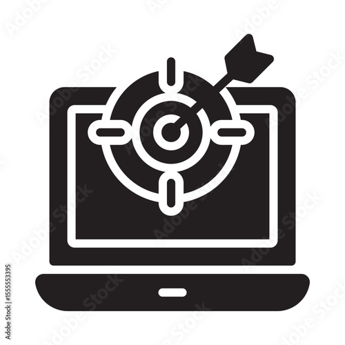 Advertising Vector Icon which can easily modify or edit