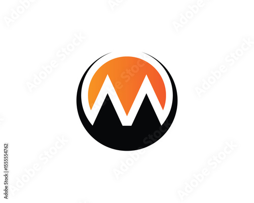 Letter M vector icons such logos