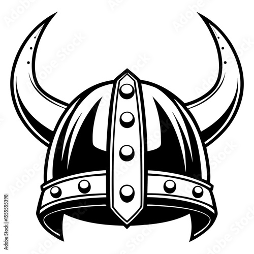 cartoon viking helmet
