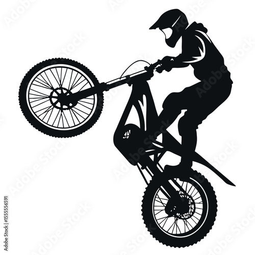 Motorcycle Rider Silhouette Set – Sport Bikes