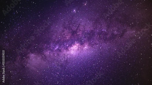 Abstract background.Dark blue starry night sky.Time lapse Beautiful Night Sky Milky Way Stars,Night sky traveling trough universe filled with stars,nebulae and galaxies,High resolution and detailed.