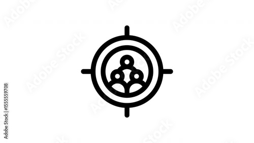 target minimalist stroke animation