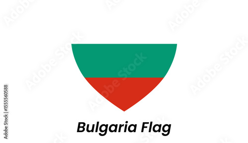 Free Download Flag icon of Bulgaria featuring white, green, and red horizontal stripes in a minimalist style. - GFXLoad