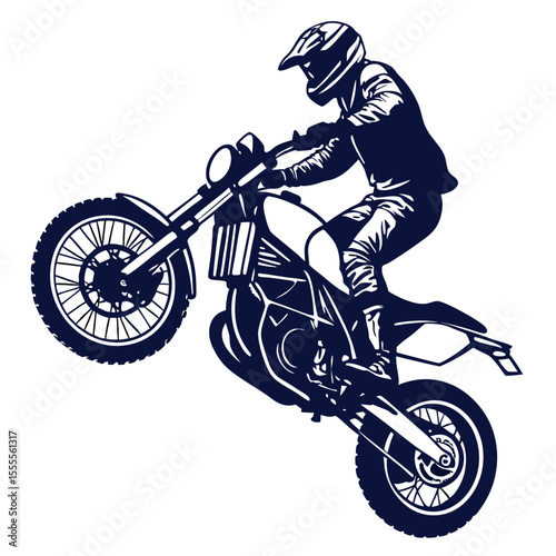 Motorcycle Rider Silhouette Set – Sport Bikes