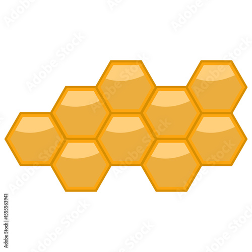 Honey Comb Illustration