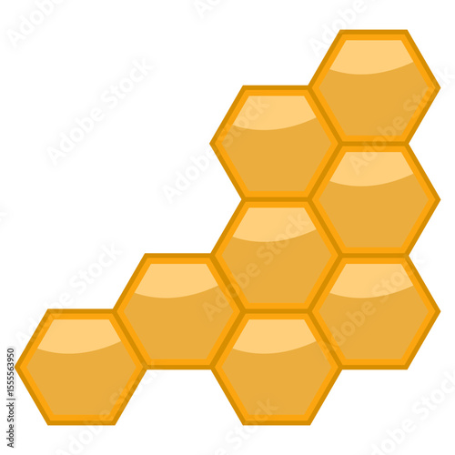 Honey Comb Illustration