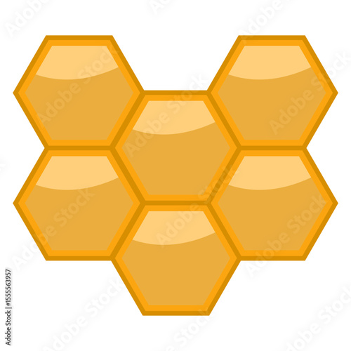 Honey Comb Illustration