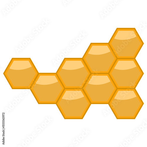 Honey Comb Illustration