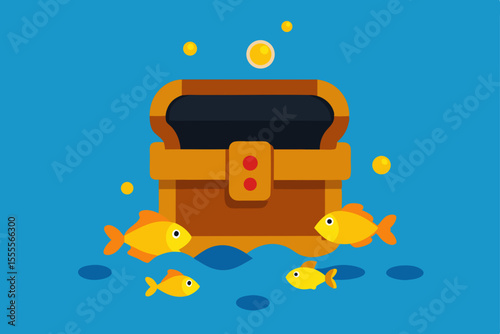 Undersea Treasure Chest Discover Hidden Riches and Aquatic Wonders