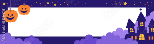 Colorful Halloween Label