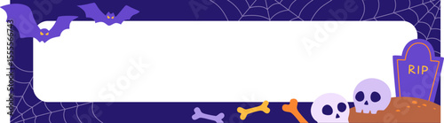 Colorful Halloween Label