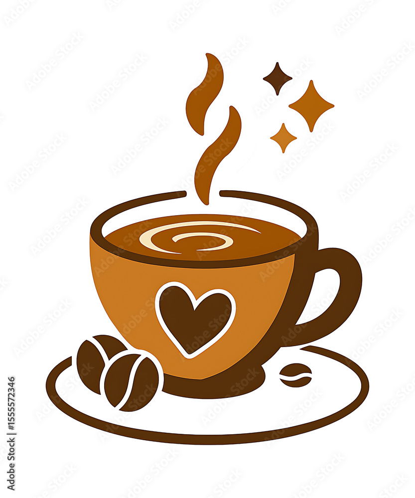 Obraz premium Coffee Cup Svg Design