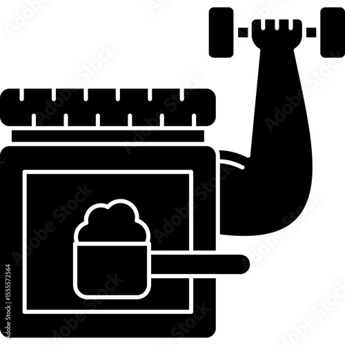 Protein Powder Icon