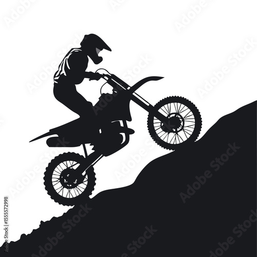 Motorcycle Rider Silhouette Set – Sport Bikes