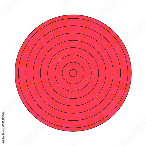 Hypnotic fascinating abstract image vector 