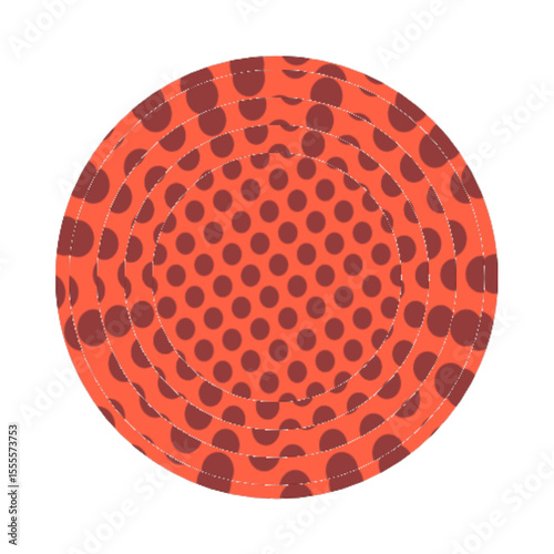 Hypnotic fascinating abstract image vector 