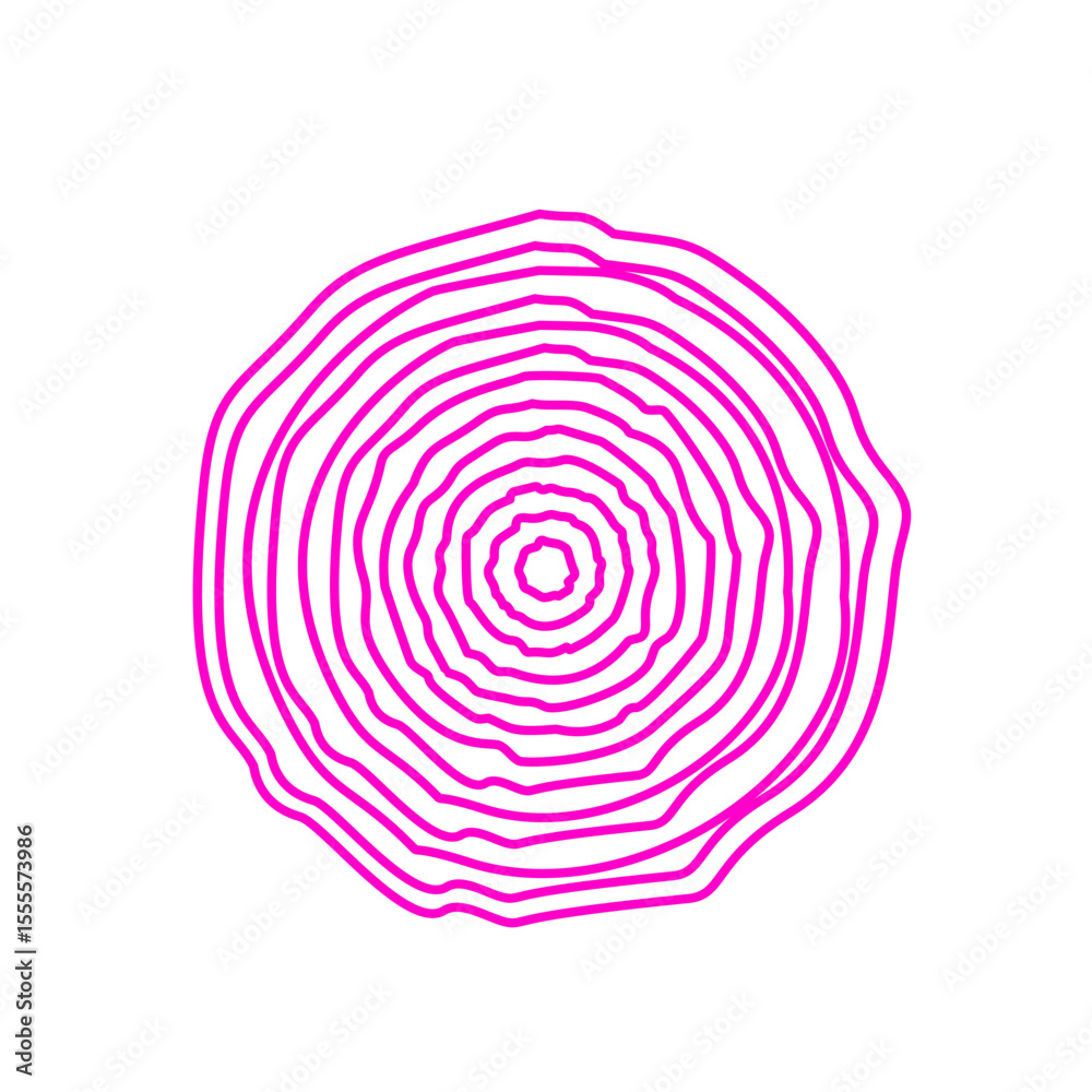 Fototapeta premium Hypnotic fascinating abstract image vector 