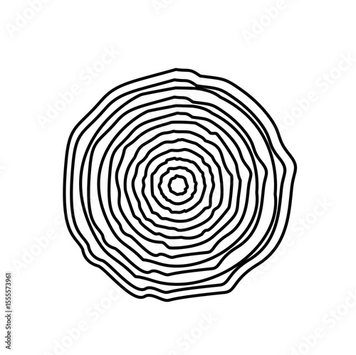 Hypnotic fascinating abstract image vector 