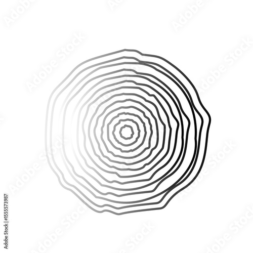 Hypnotic fascinating abstract image vector 
