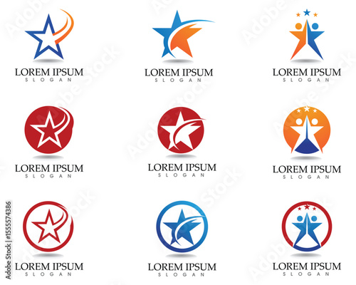 Star Logo Template