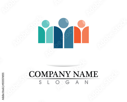people care success health life logo template icons