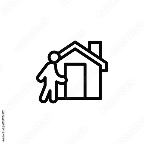 landlord icon symbol vector design good for web or mobile app