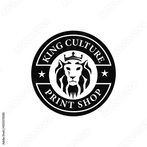 Regal and powerful King Lion logo design symbolizing strength, leadership, and prestige. Perfect for luxury brands, sports teams, security firms, and elite lifestyle businesses.
