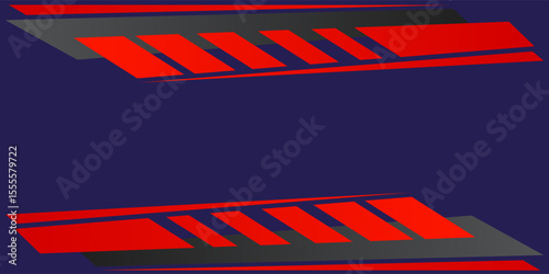Abstract modern design red dark blue and purple colors geometric overlapping background. Sports style banner concept. Gradient abstract background vector, eps10.