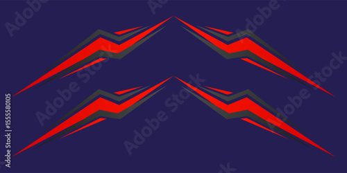 Abstract design red dark blue and purple colors geometric overlapping background. Sports style banner concept. Gradient abstract background,vector illustration.eps 10.